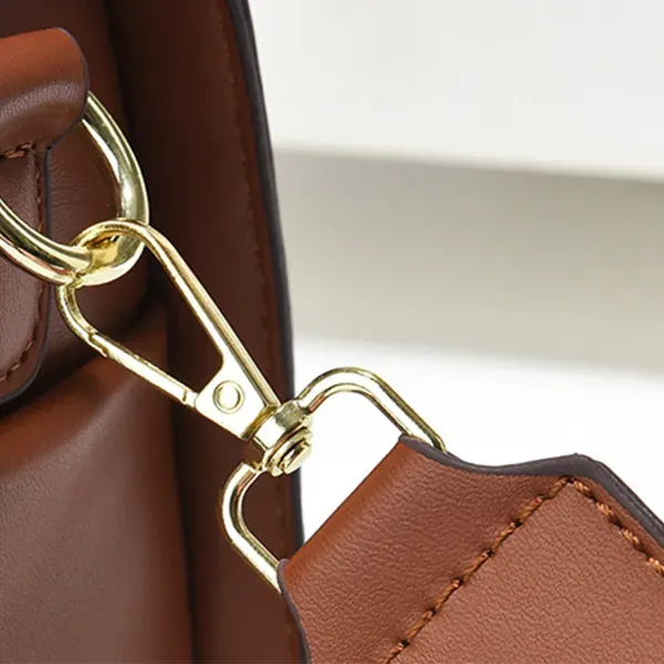 Cartoon Bear Adjustable Strap Zipper Pillow Style Women Designer Handbag