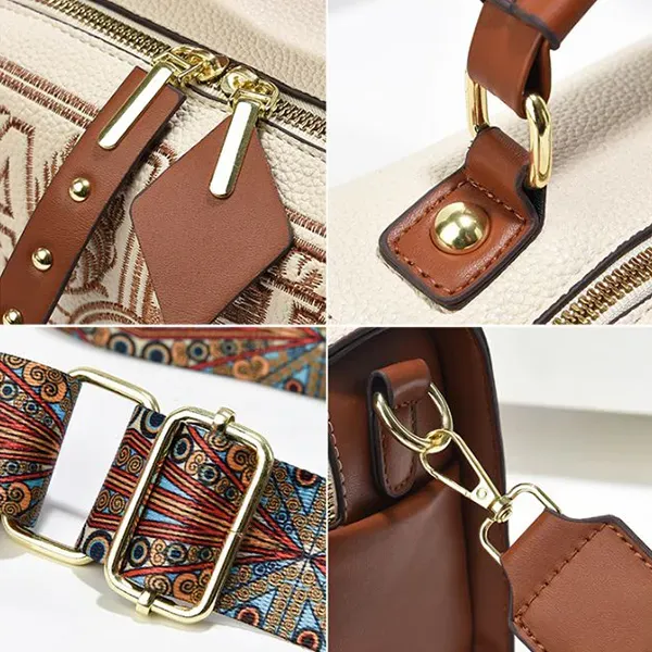 Cartoon Bear Adjustable Strap Zipper Pillow Style Women Designer Handbag