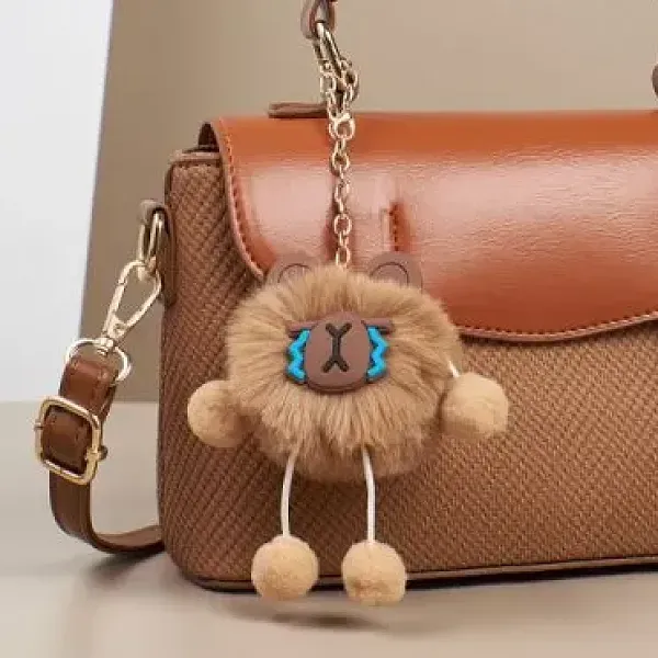 Thumbnail of PU Leather Adjustable Shoulder Strap Compact Size Women Handbag