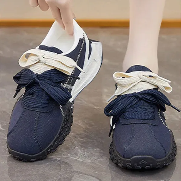 Comfortable Everyday Sneakers With Stylish Bow Detail