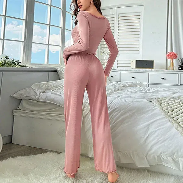 Comfy Chic Women's Lounge Set | Cozy Pajama