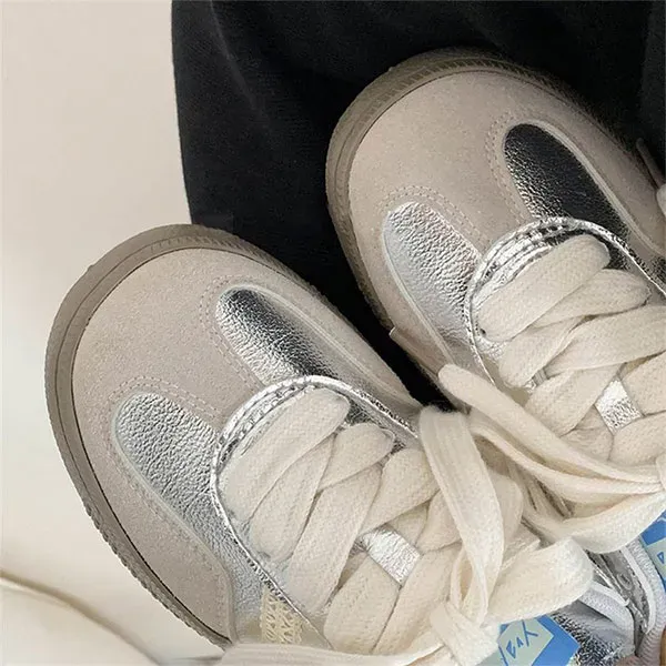 Casual Women's Lace-Up Sneakers