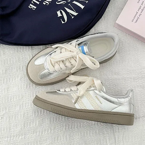 Casual Women's Lace-Up Sneakers