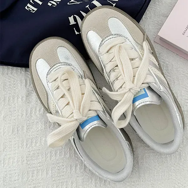 Casual Women's Lace-Up Sneakers