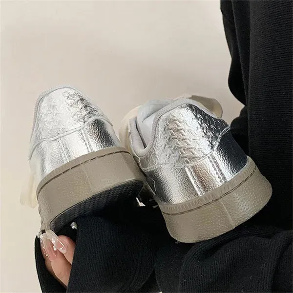 Casual Women's Lace-Up Sneakers