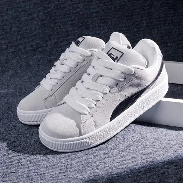 Thumbnail of Classic Suede-Style Low-Top Sneakers