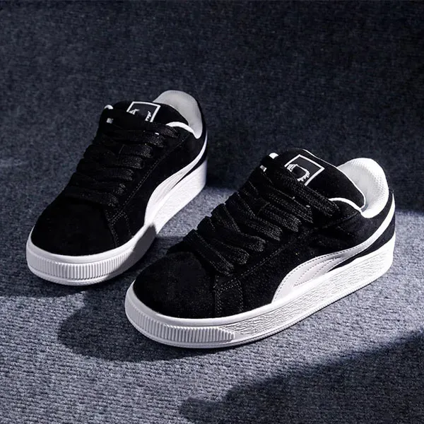 Thumbnail of Classic Suede-Style Low-Top Sneakers