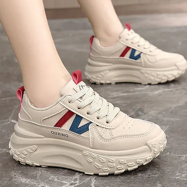 Chunky Comfy Everyday Fashion Sneakers