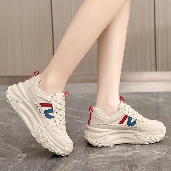 Chunky Comfy Everyday Fashion Sneakers