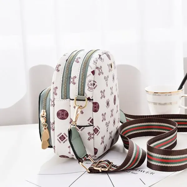 Thumbnail of Cute Bear Pattern Mini Crossbody Bag