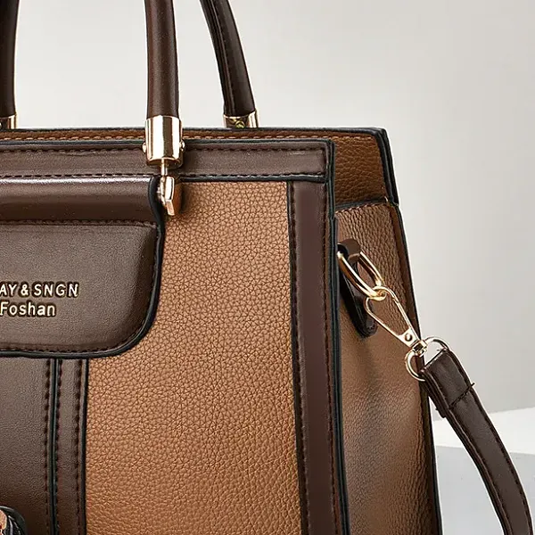 Thumbnail of Classic 3-Piece Handbag Set with Wallet