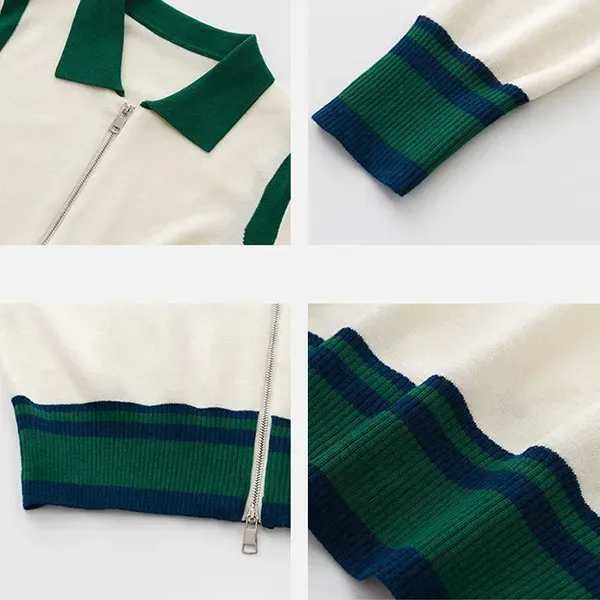 Comfy Knit Zip-Up Winter Sweater Jacket