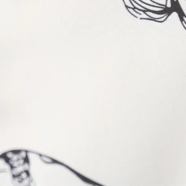 Thumbnail of Floral Print Long Sleeve V-Neck Midi Dress For Women