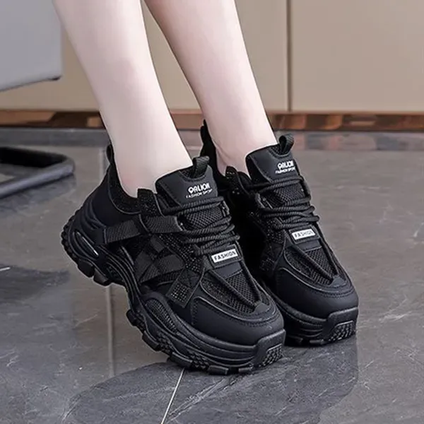 Trendy Chunky Platform Sneakers
