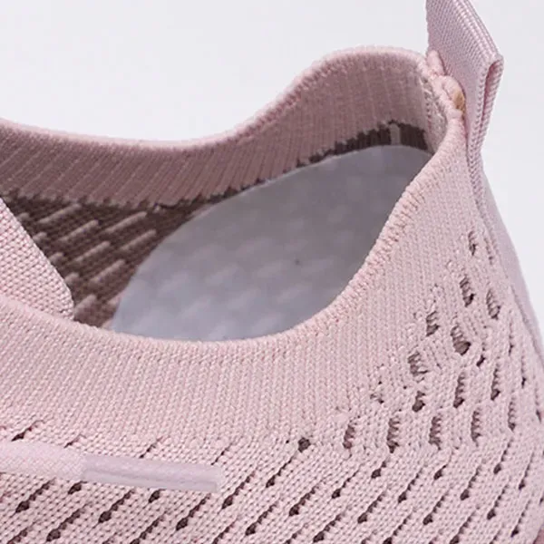 Comfortable Mesh Lace Up Walking Sneakers