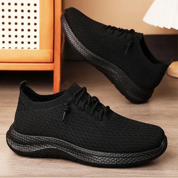 Comfortable Mesh Lace Up Walking Sneakers