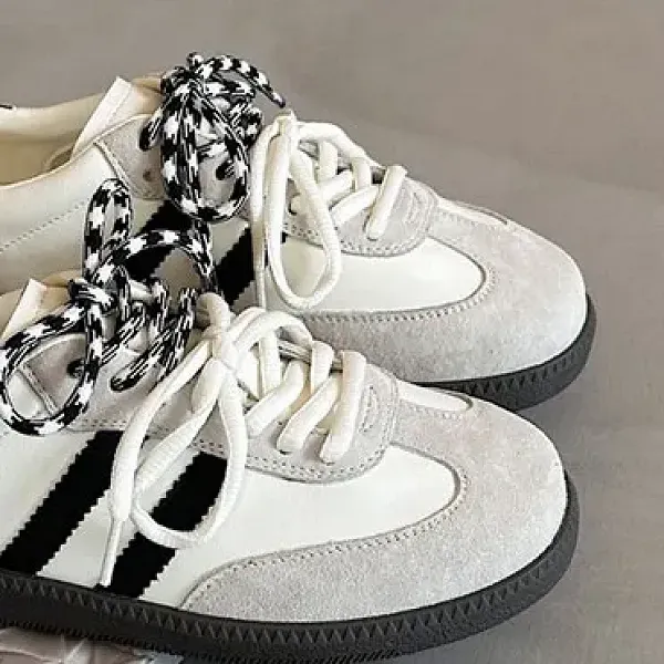 Casual Suede Detail Women's Sneakers