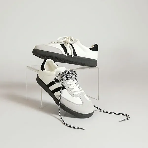 Casual Suede Detail Women's Sneakers