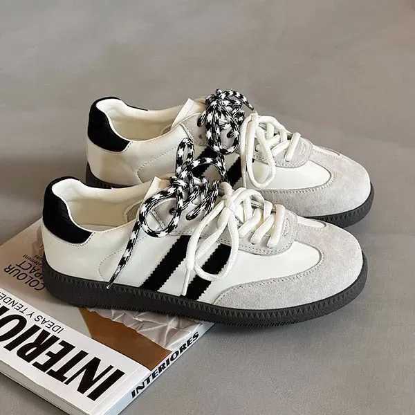 Casual Suede Detail Women's Sneakers