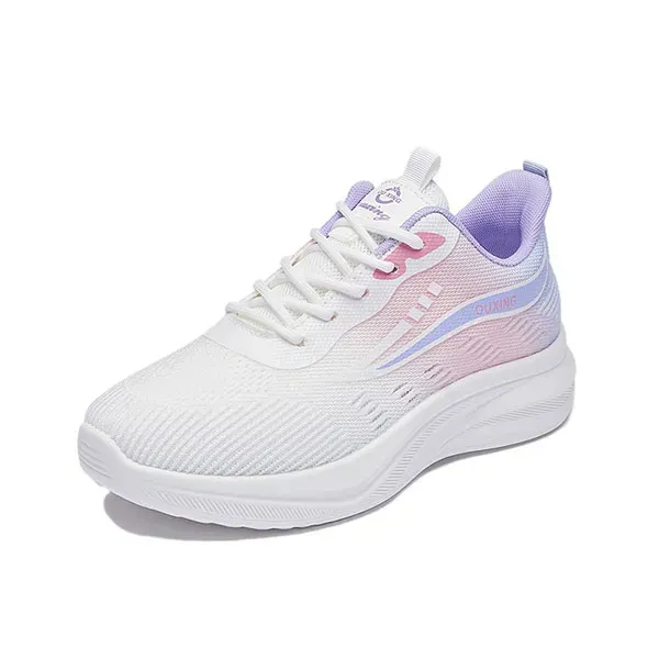 Breathable Fly-Knit Sports Sneakers