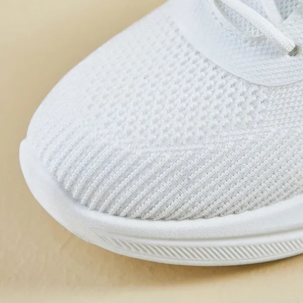 Breathable Fly-Knit Sports Sneakers