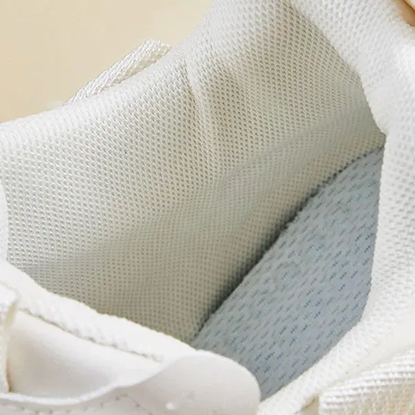 Trendy Strap Design Lace-Up Chunky Sneakers