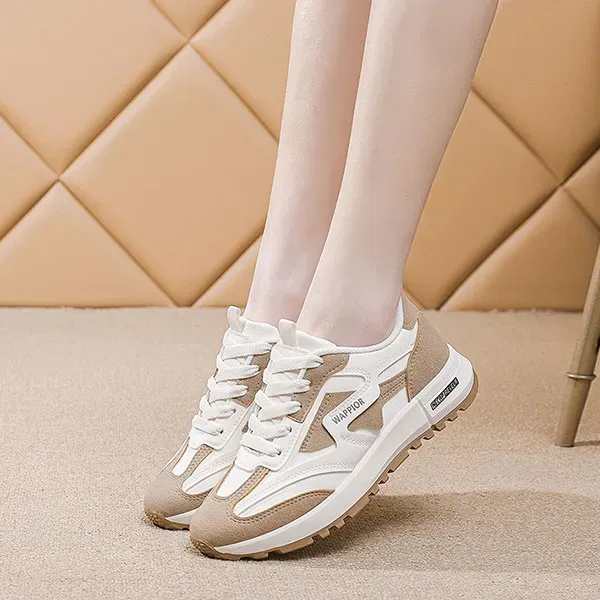 Comfortable Anti-Slip Daily Lace-Up Sneakers
