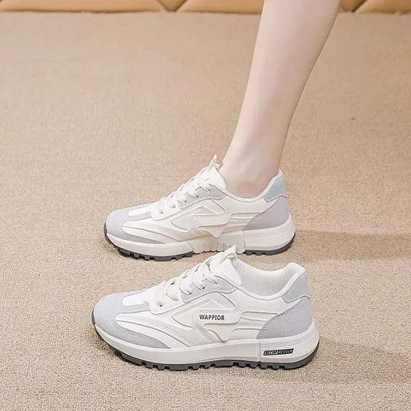 Comfortable Anti-Slip Daily Lace-Up Sneakers