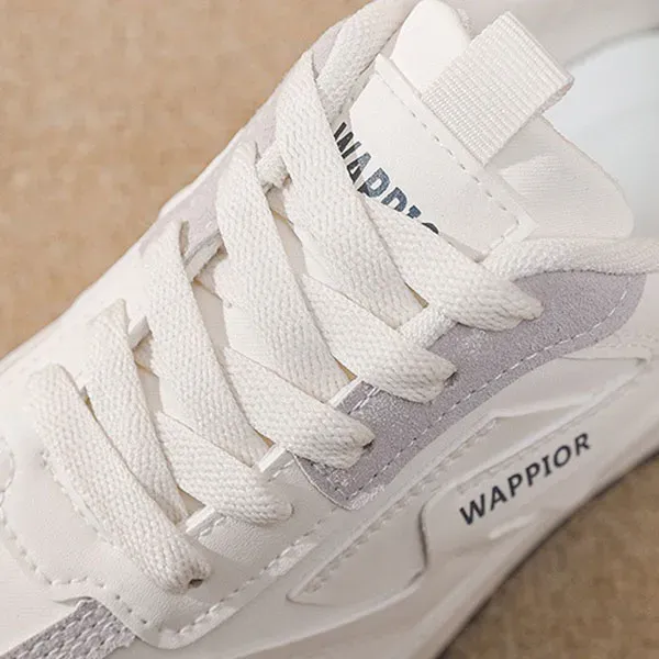 Comfortable Anti-Slip Daily Lace-Up Sneakers