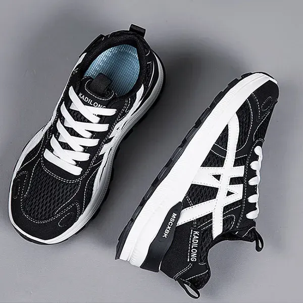 Lightweight Breathable Mesh Athletic Sneakers