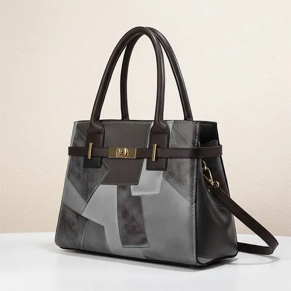 3-in-1 Stylish Patchwork Handbag Set