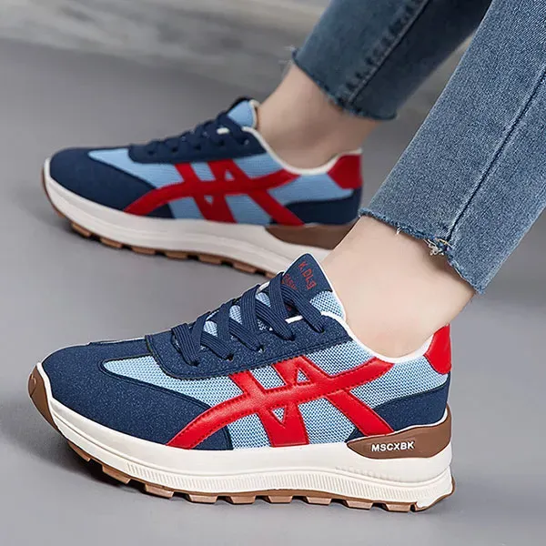 Colorful Breathable Mesh Chunky Sneakers