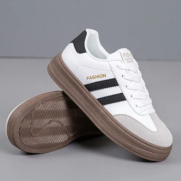 Classic Striped Chunky Sneakers