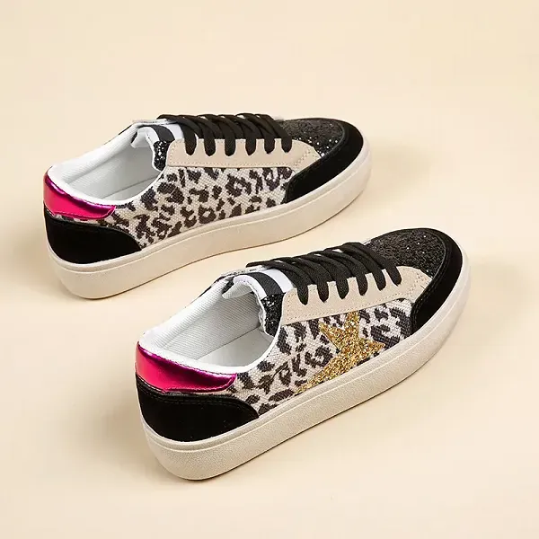 Glitter Star Lightweight Sneakers