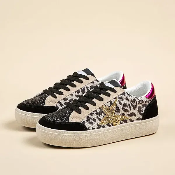 Glitter Star Lightweight Sneakers