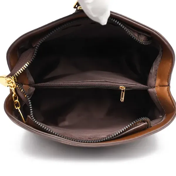 Stylish Retro Printed Bucket Handbag