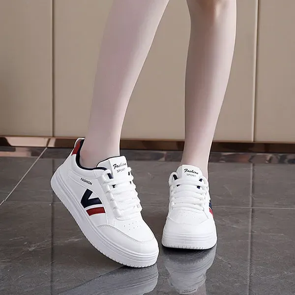 Lightweight Synthetic PU Casual Sneakers