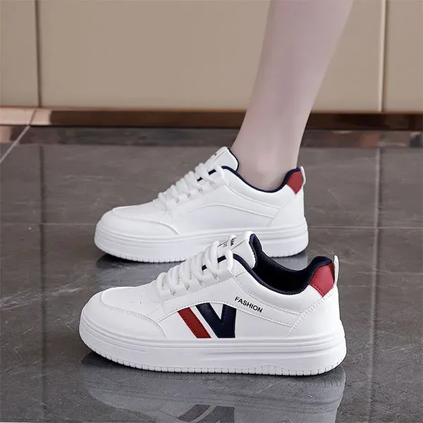 Lightweight Synthetic PU Casual Sneakers