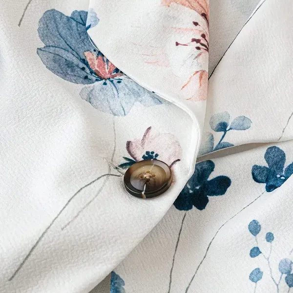 Floral Print Long Sleeve Formal Blazer