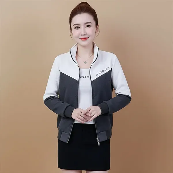 Color Block Lightweight Zip-Up Windbreaker