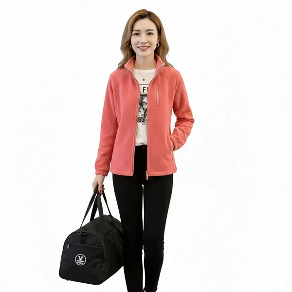 Cozy Everyday Fleece Zip-Up Jacket