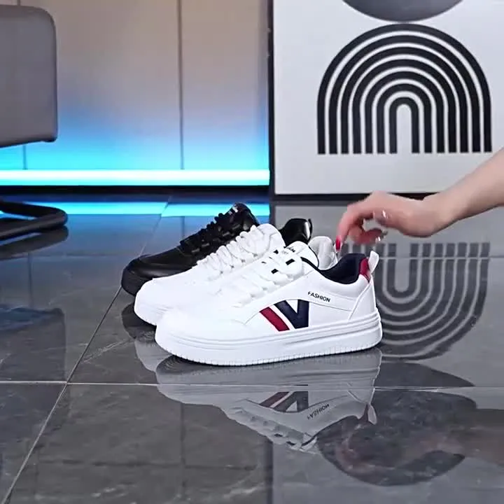 Thumbnail of Lightweight Synthetic PU Casual Sneakers