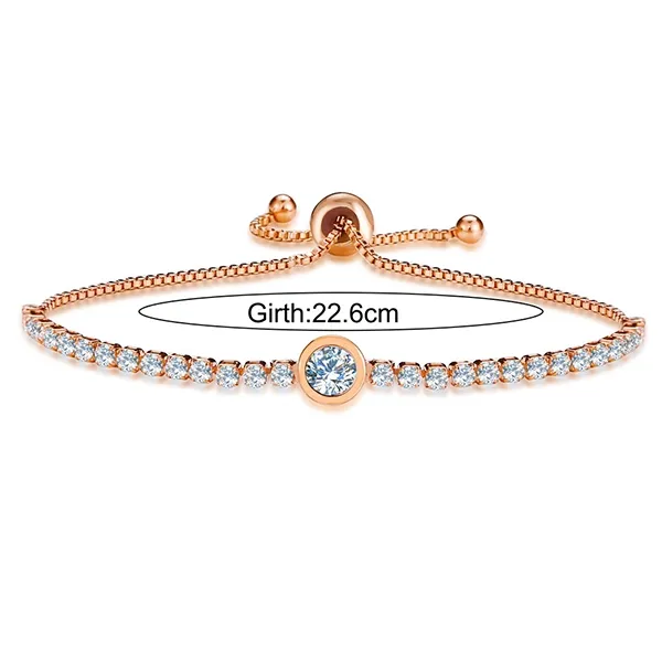 Rhinestone Chain Fashion Bracelet