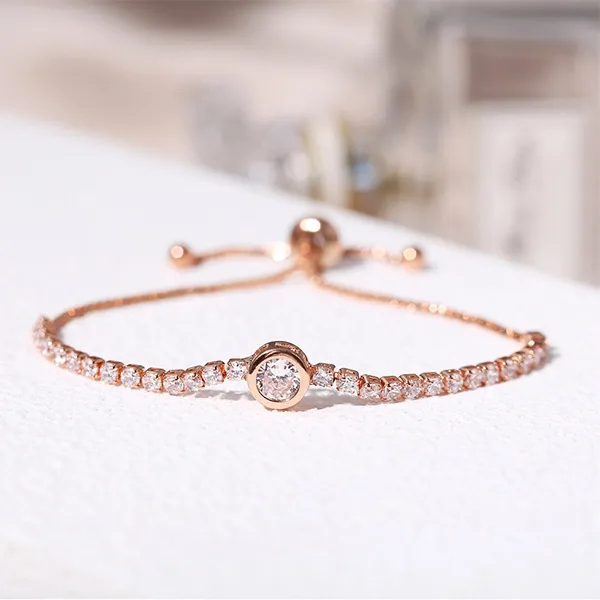 Rhinestone Chain Fashion Bracelet