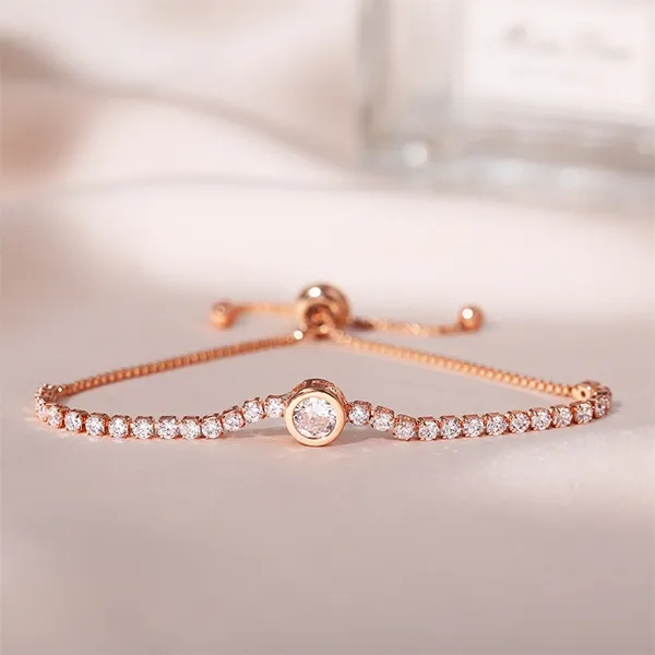 Rhinestone Chain Fashion Bracelet