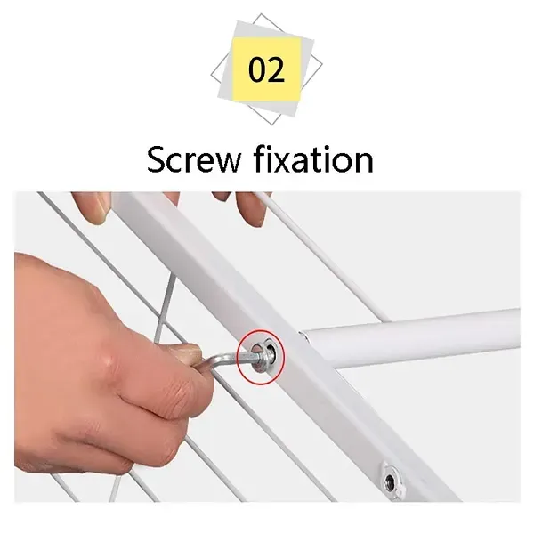 Foldable Metal Pot Rack Space Saver