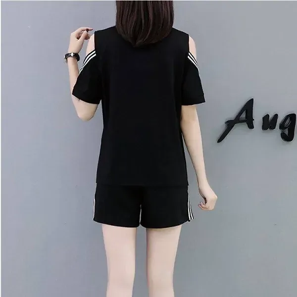 Chic Plaid Short Sleeve Two-Piece Set