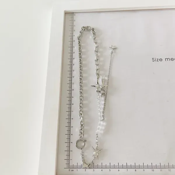 Crystal Braided Choker Necklace