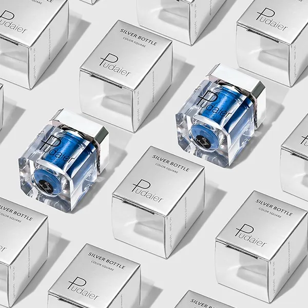 Thumbnail of Glittery Purple Face Grooming Dust Natural Eye Makeup for Disco Vibes