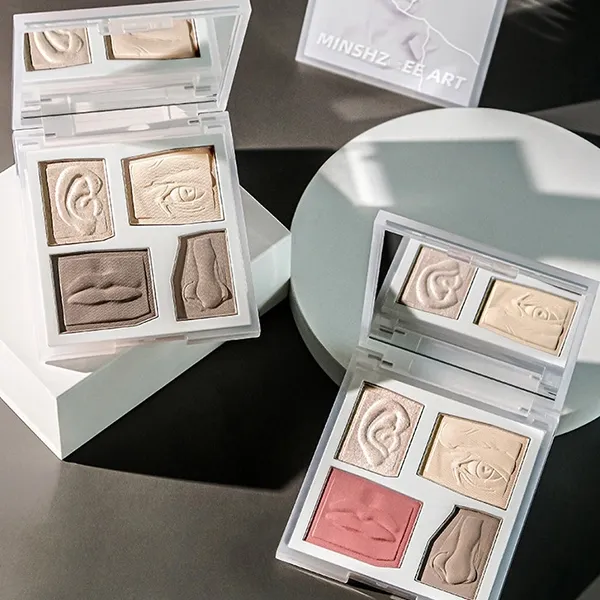 Thumbnail of Minshzee 4-Color Face Sculpting and Glow Palette